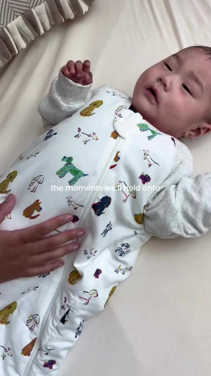 The kind of moments you want to remember forever 🤍 A sleepy cuddle, a little…