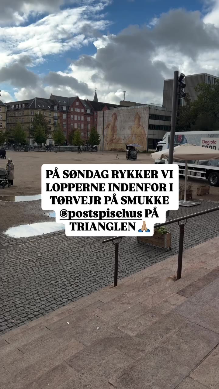 På søndag rykker vi lopperne ind i tørvejr på smukke @postspisehus på…