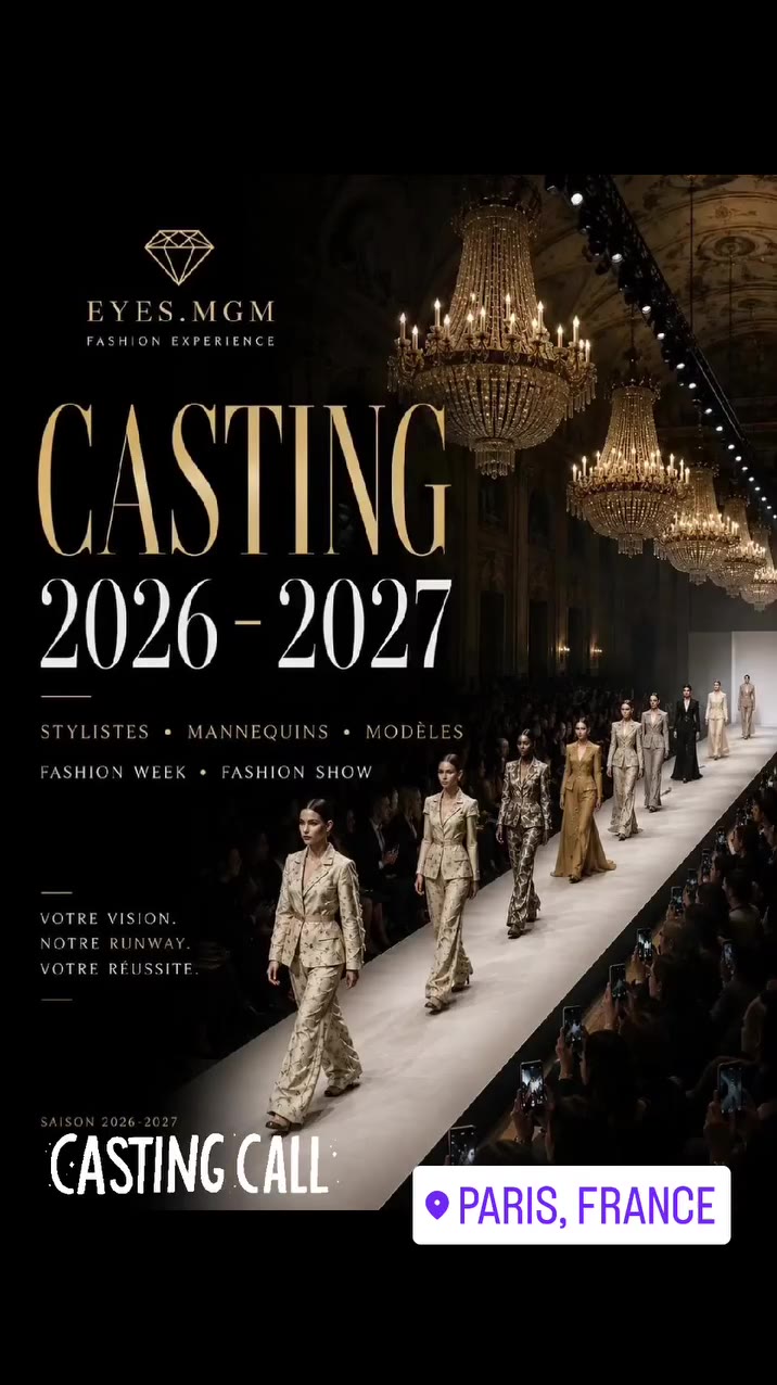 CASTING 2026–2027 Designers • Models • New Faces Fashion Week • Fashion Shows…