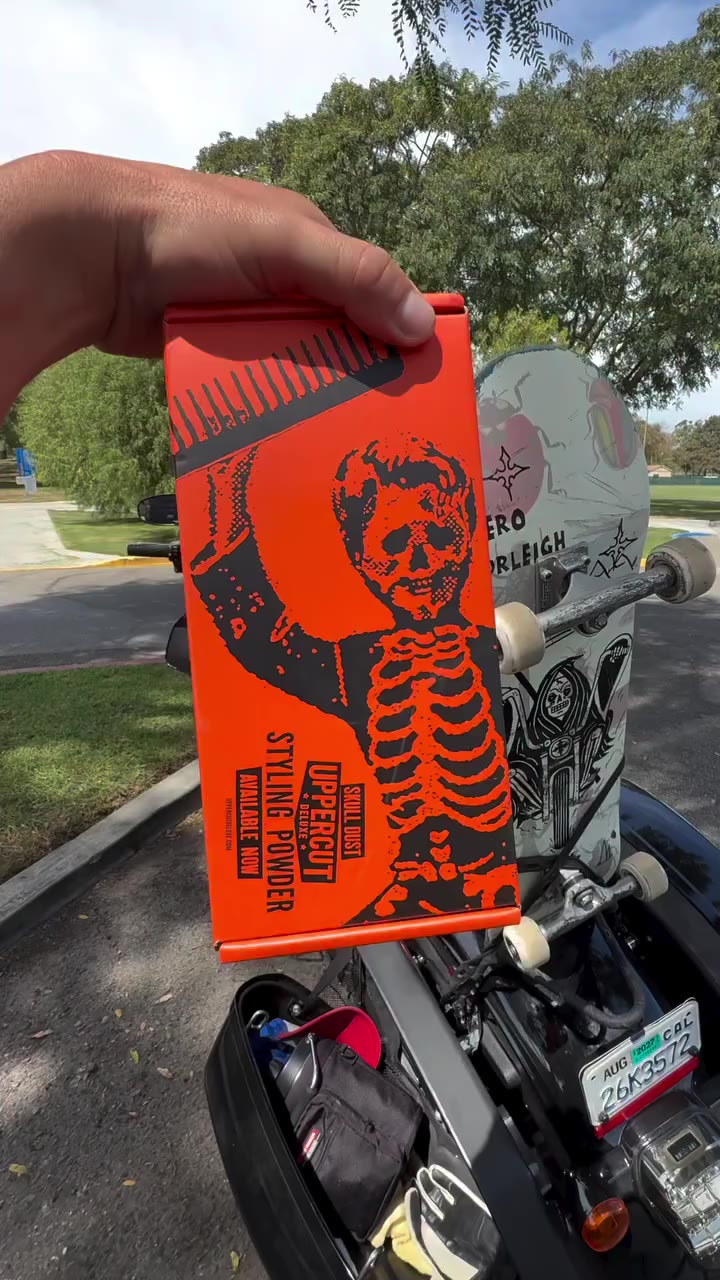 New limited drop from @uppercutdeluxe SKULL DUST 💀