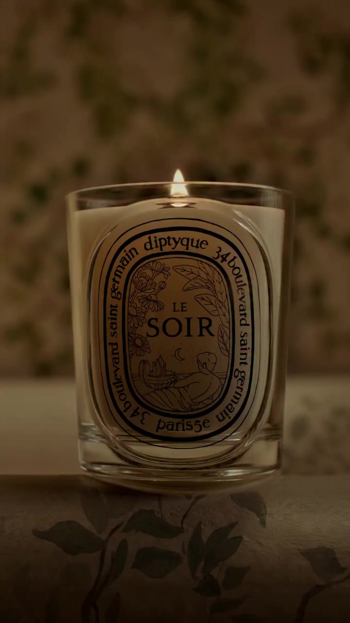 As evening gently settles in… Diptyque’s nighttime ritual begins. To soothe…