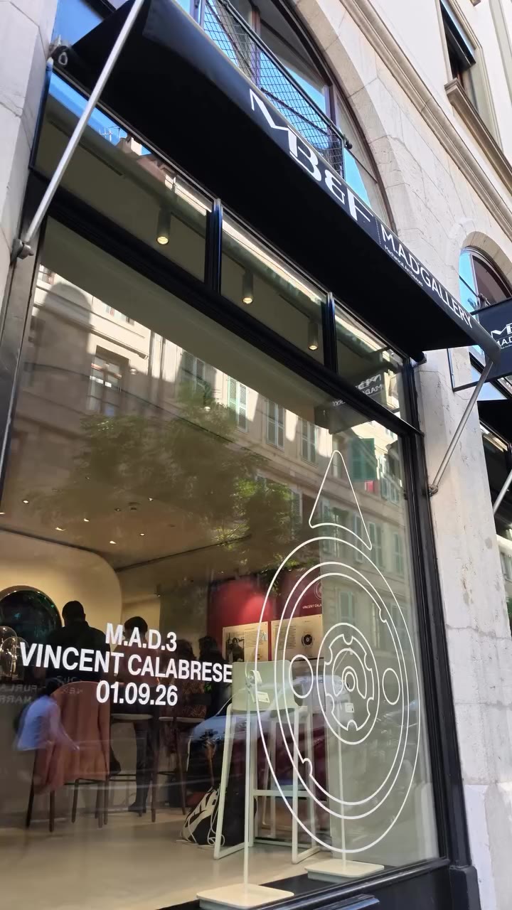 Live from the @mbfmadgallery in Geneva ✨ Come discover the story behind the…