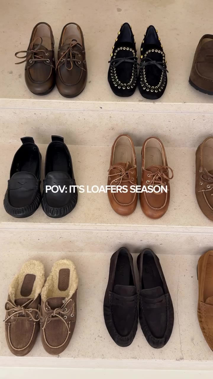 The loafer edit. Classic silhouettes, new-season attitude.