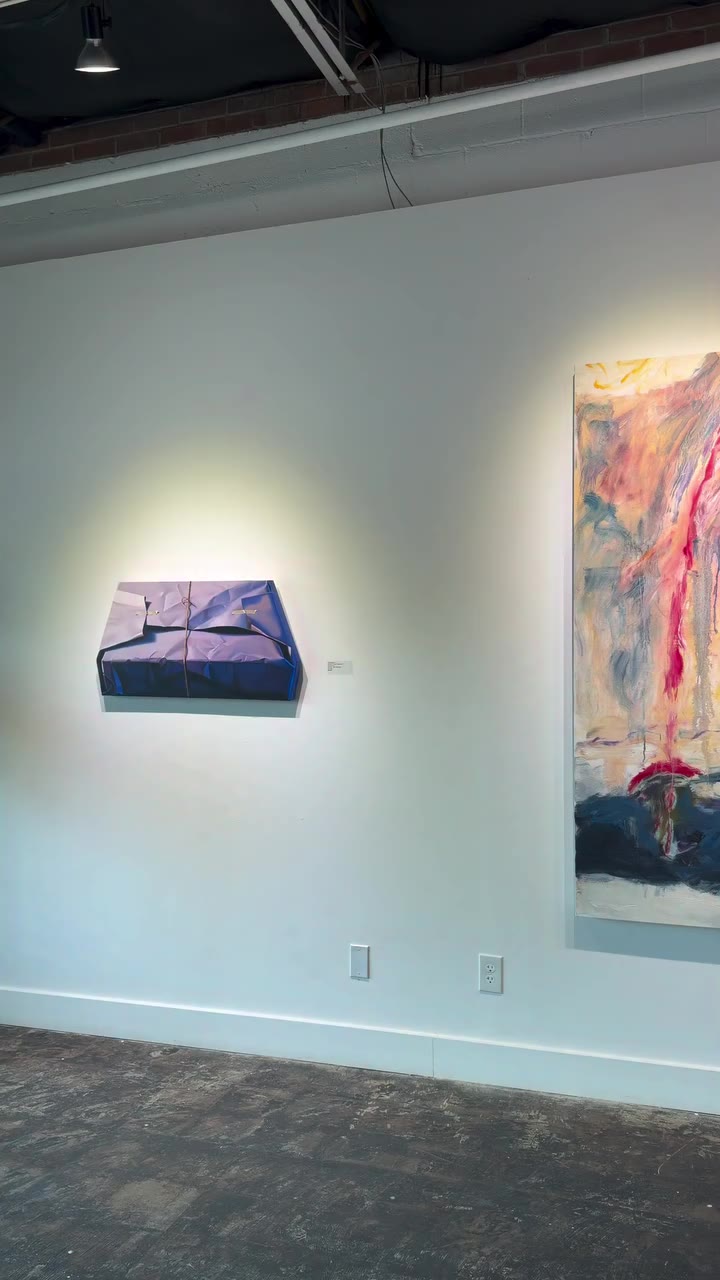Here’s more of what’s currently on the walls at the gallery. Alongside Out of…