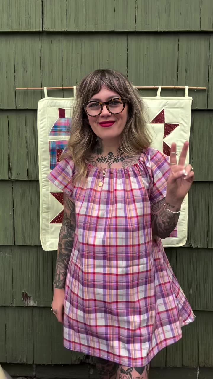 Damn september hit & instantly it becomes fall!? Well I still made two dresses…