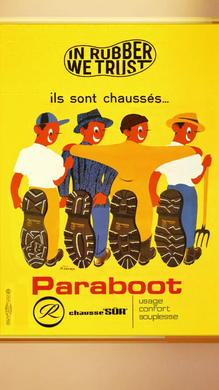 IN RUBBER WE TRUST 👞 @paraboot_official FW26 « TEW » 🎥 @vhs_entertainment…