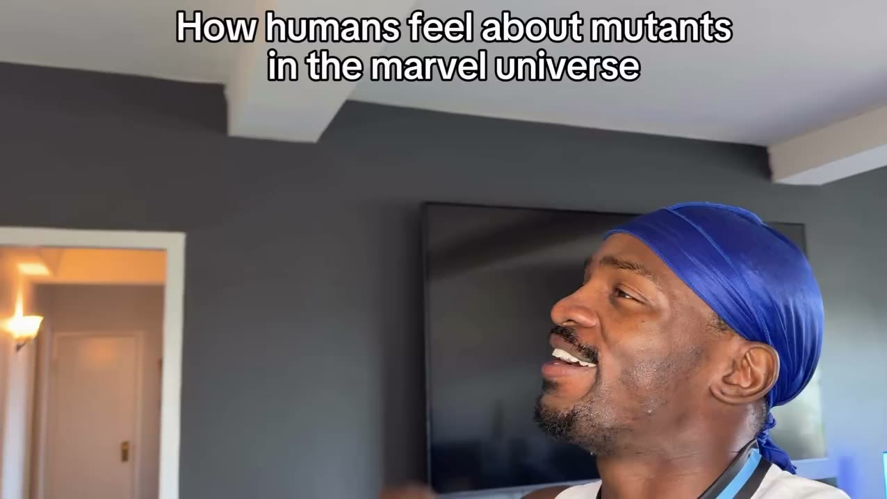 How humans feel about mutants in Marvel Comicsw #funnyreels #marvelcomics…