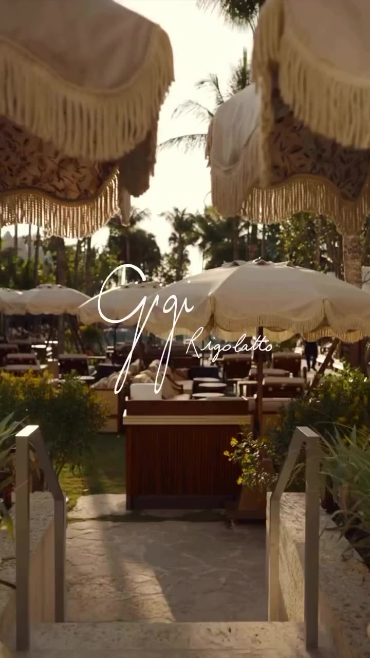 Live alla grande at Gigi Rigolatto (@gigi_restaurant_miami) at the new Delano…