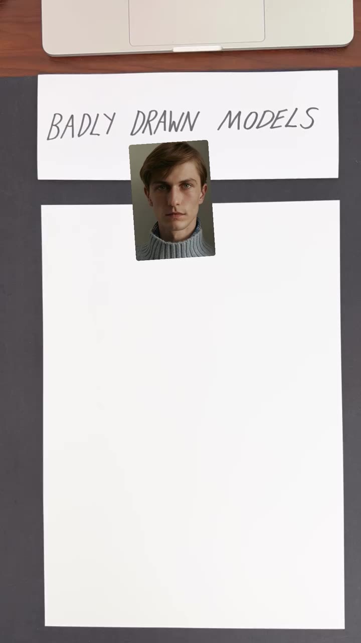 Emile - @emiledanckaert Emile has walked major shows including Sacai, Zegna…