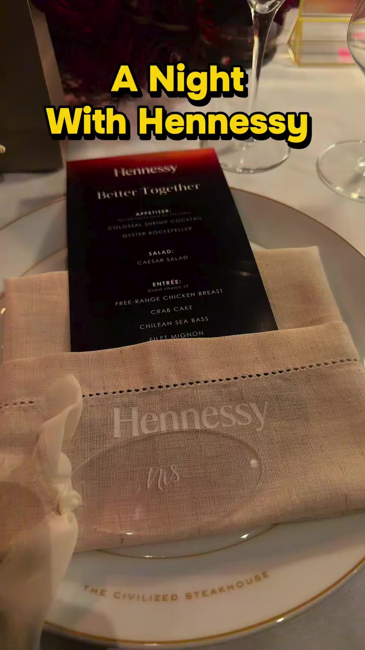 Thanks for having me @hennessy. Good vibes good food good people word to…