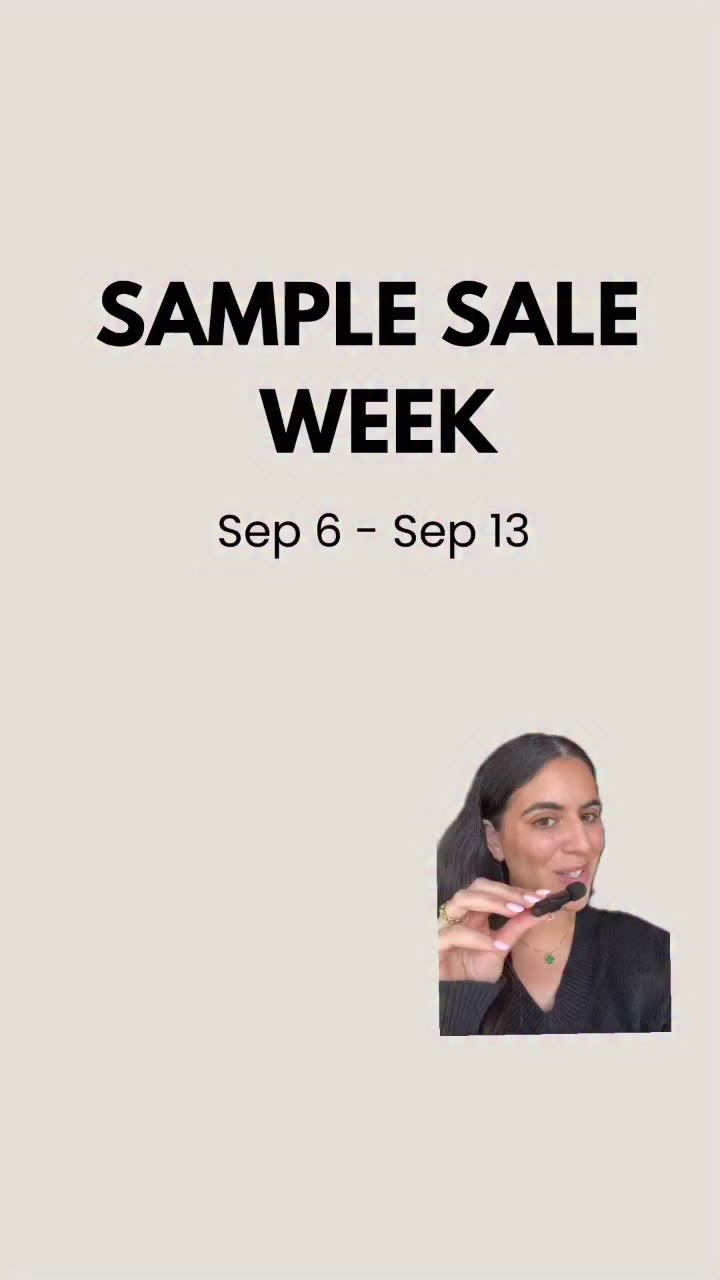 Here’s your weekly list of sample sales happening in NYC (9/6-9/13)!