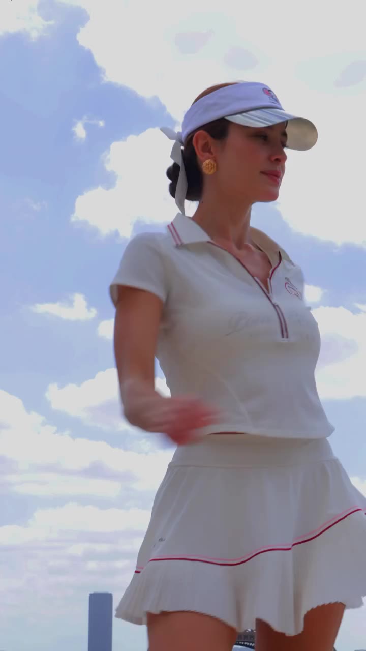 Preppy, sporty, a little cheeky. 💋🎾 Introducing the Betty Boop × Poise™…