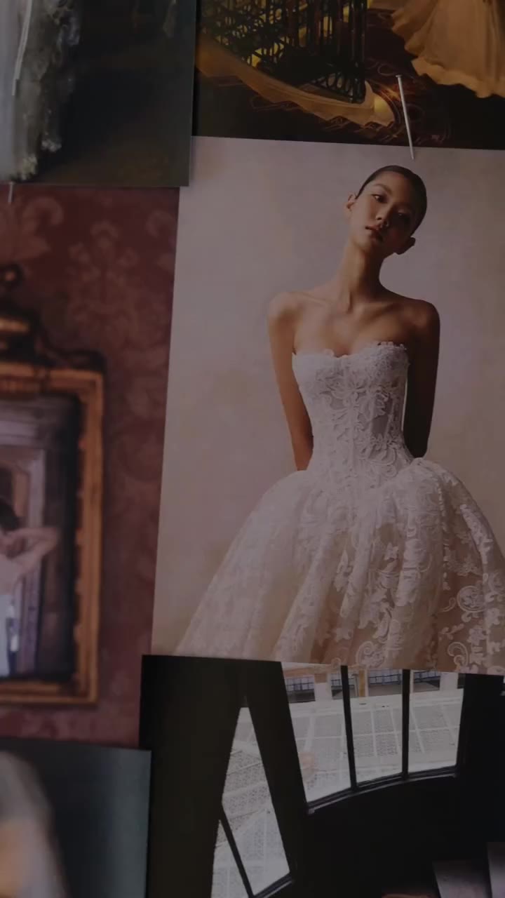 A first glimpse of Vision of Love by Saiid Kobeisy Bridal. ✨ Dramatic…