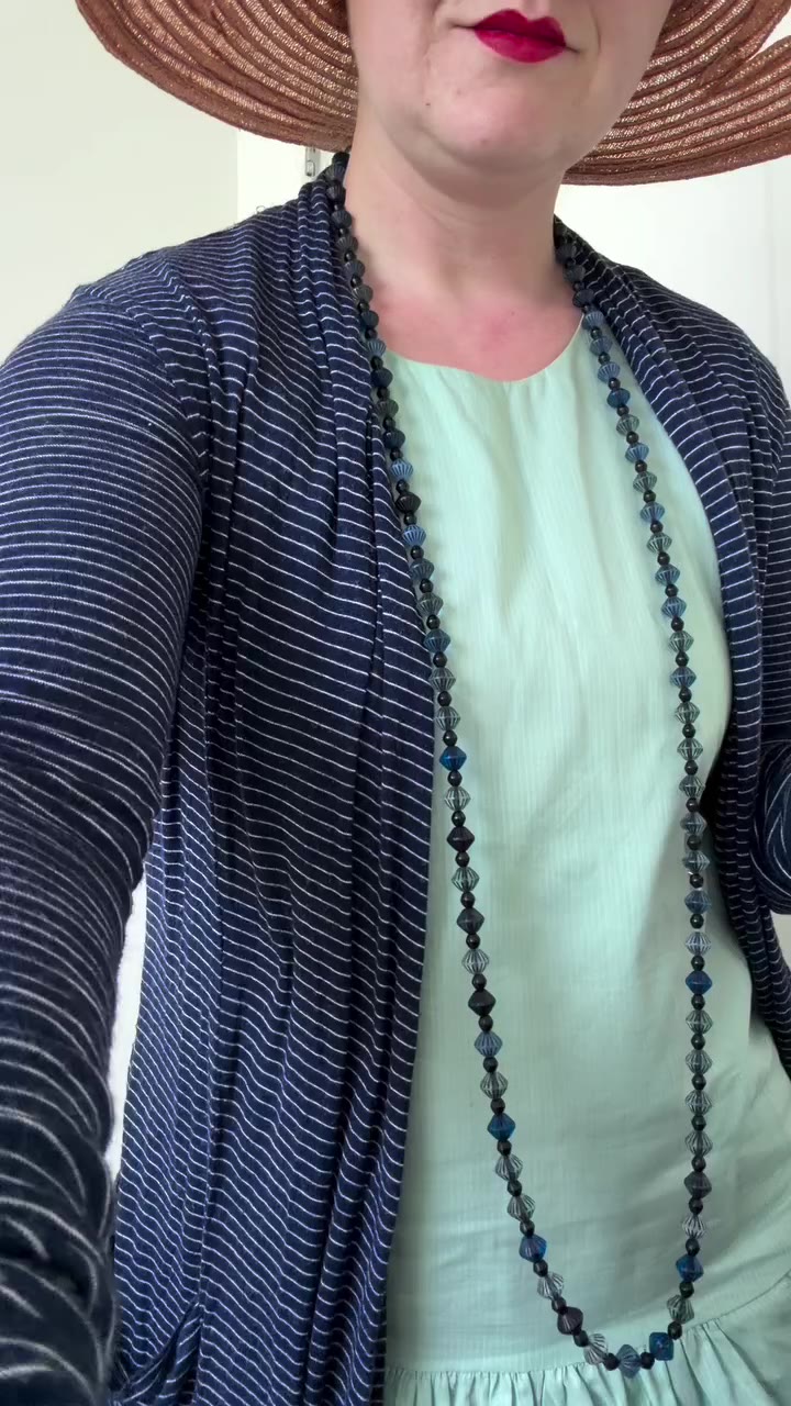 Sometimes a rounded necklace just doesn’t feel *20s enough* and I CAN’T…