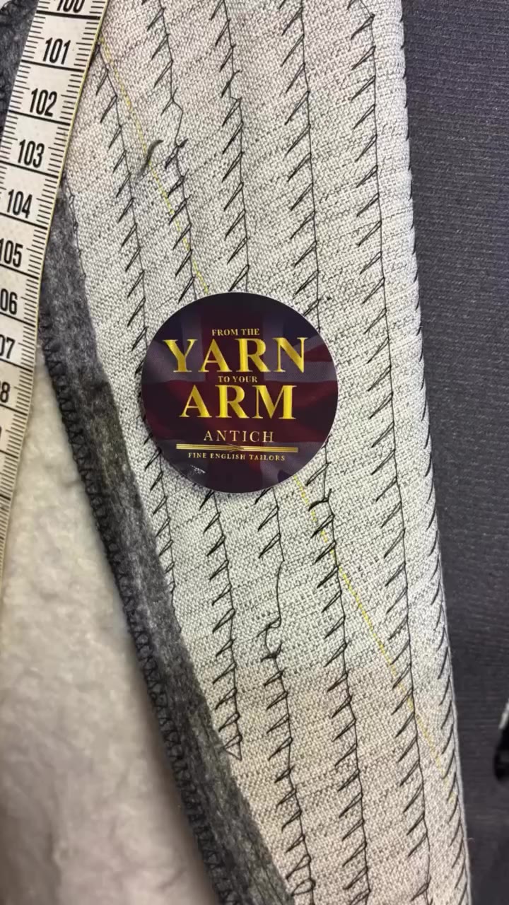 Yarn to Arm 🧵🪡🐑🇬🇧 From a cone of yarn as our start, to you trying your…