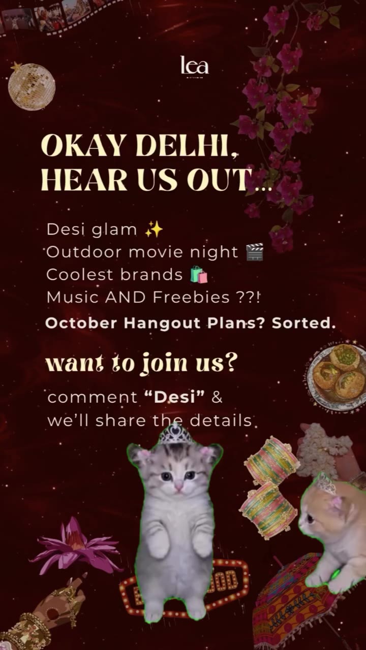 We might be upto something SUPER cool this Festive Season ✨👀 Girlies are we…