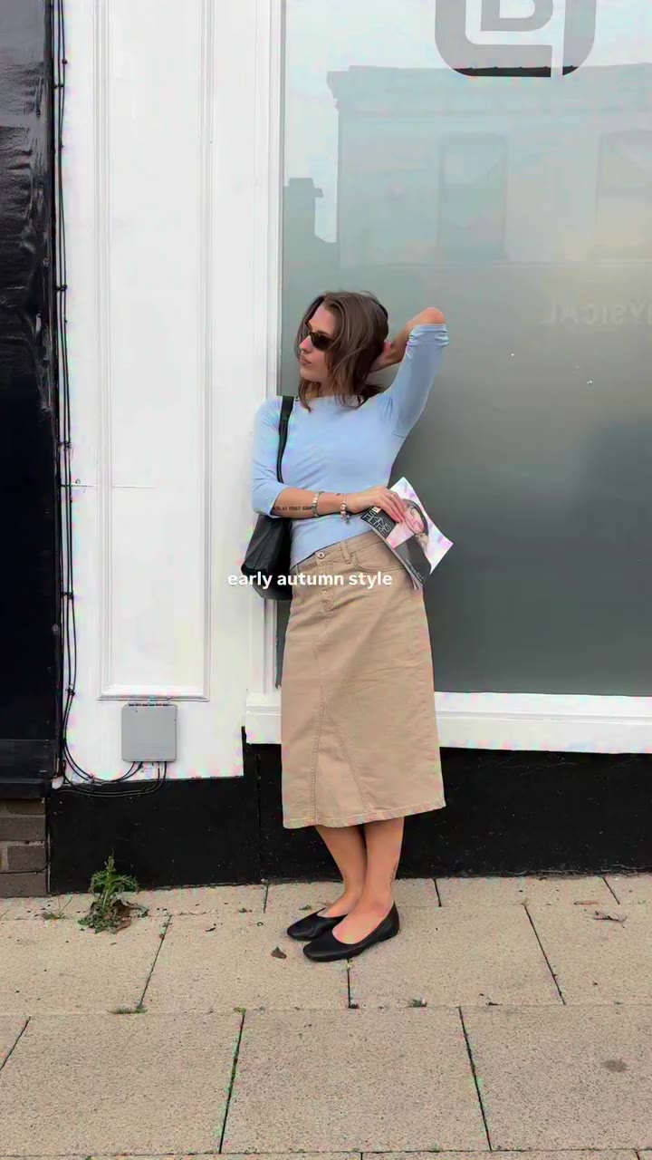 outfits in between summer and autumn 🤍 • • #styleinspo #minimalstyledaily…