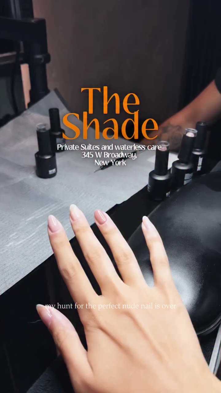 @theshadenyc is my go to nail salon with waterless manicures and pedicure in…