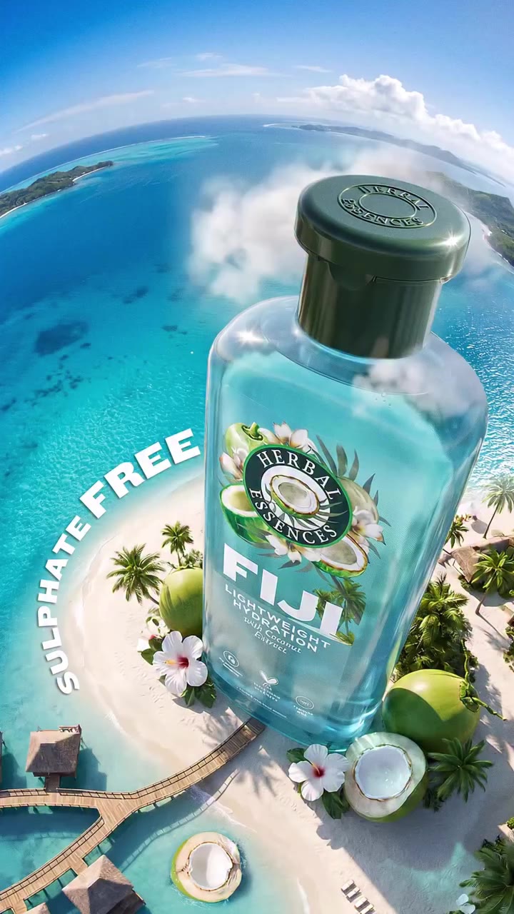 Head in the clouds, hair in Fiji ☁️🌺🥥 One wash and you’re completely…