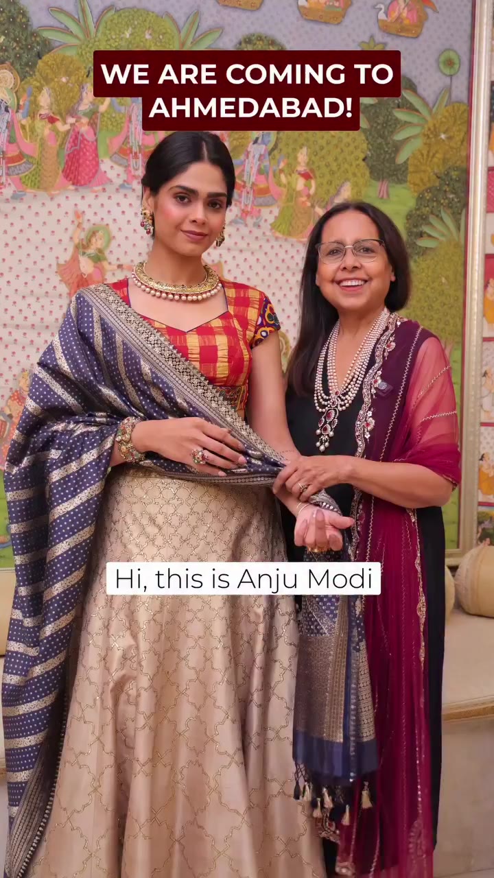 Three names. One extraordinary showcase. ✨ Art Karat, Modi Gold & Anju Modi…