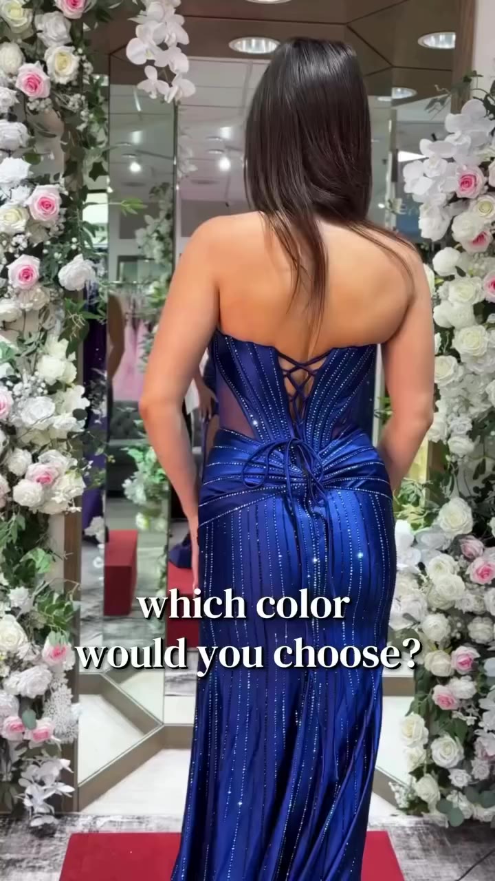 which color are you snagging for #prom2027 ? ✨🤩✨ #elliewilde Style EW37011 at…