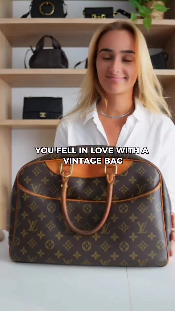 Because your vintage dream bag deserves to look and smell its best 🤍…