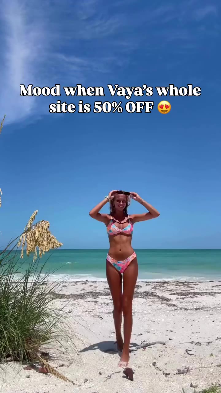 Mood when Vaya’s whole site is 50% OFF 😍