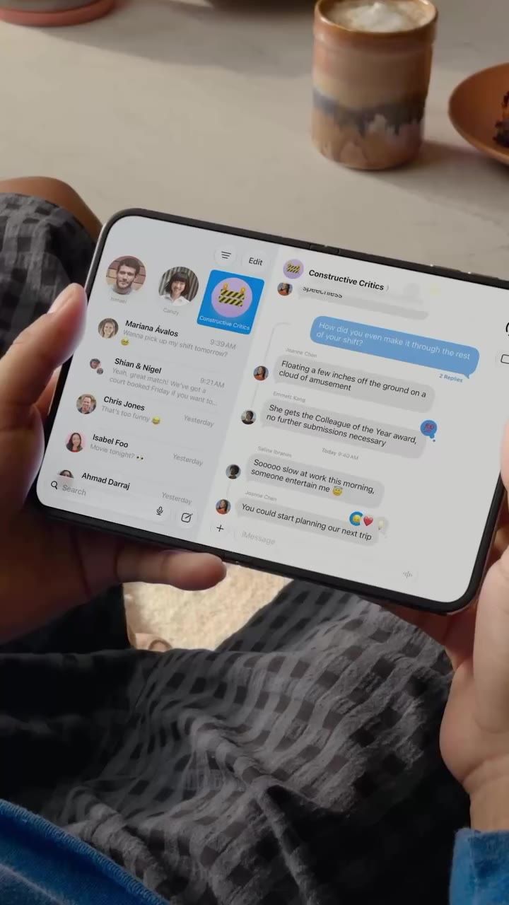 @apple just unveiled its thinnest smartphone and largest display ever with the…