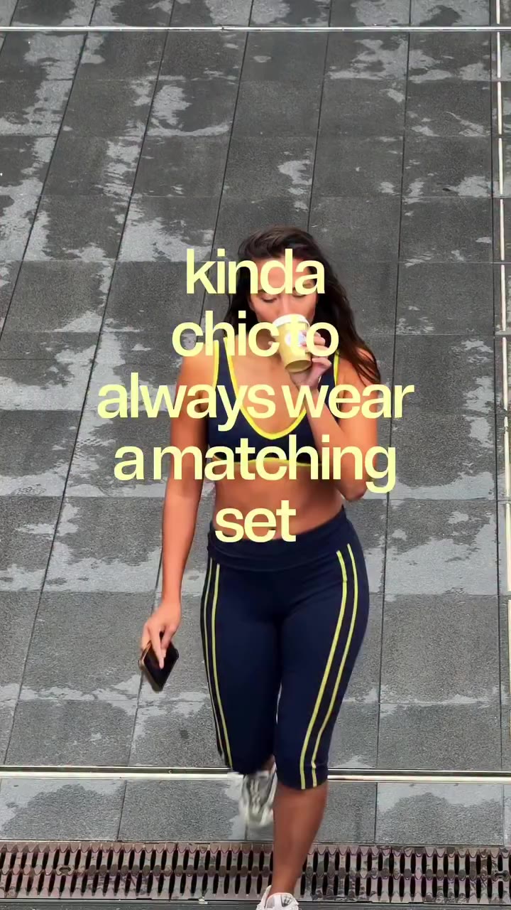 Matching sets just make sense. The Contrast Collection, made to be worn on…