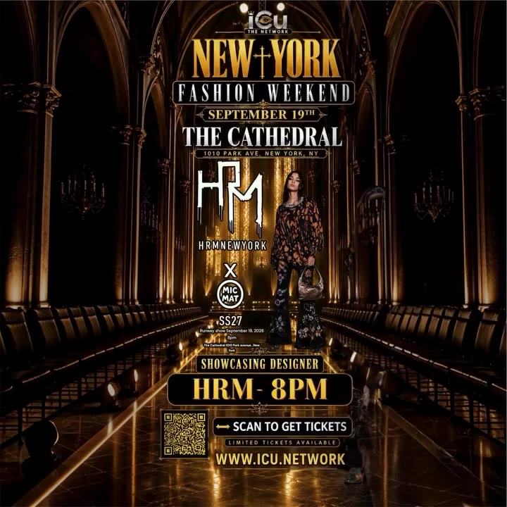 NEW YORK FASHION WEEKEND — WE’RE COMING. 🗽🔥 On September 19th, HRMNEWYORK…