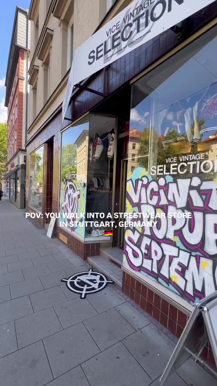 @vicinity_de x @vicevintageselection POP UP STORE IN STUTTGART IN SEPTEMBER