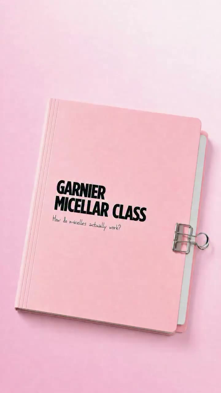 Garnier Micellar Class is officially in session🔬 Today’s lesson: what’s…