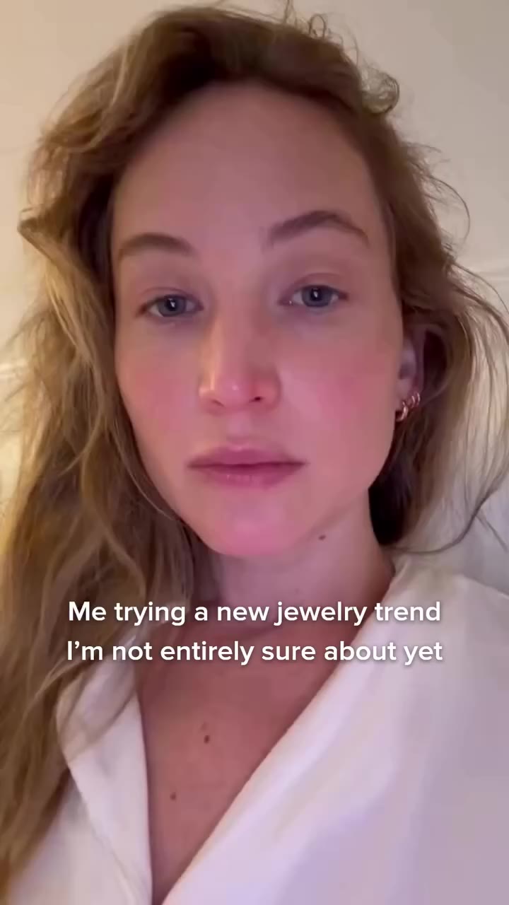 We're all @jlaw when giving a new trend a test drive… compliments only, pls…