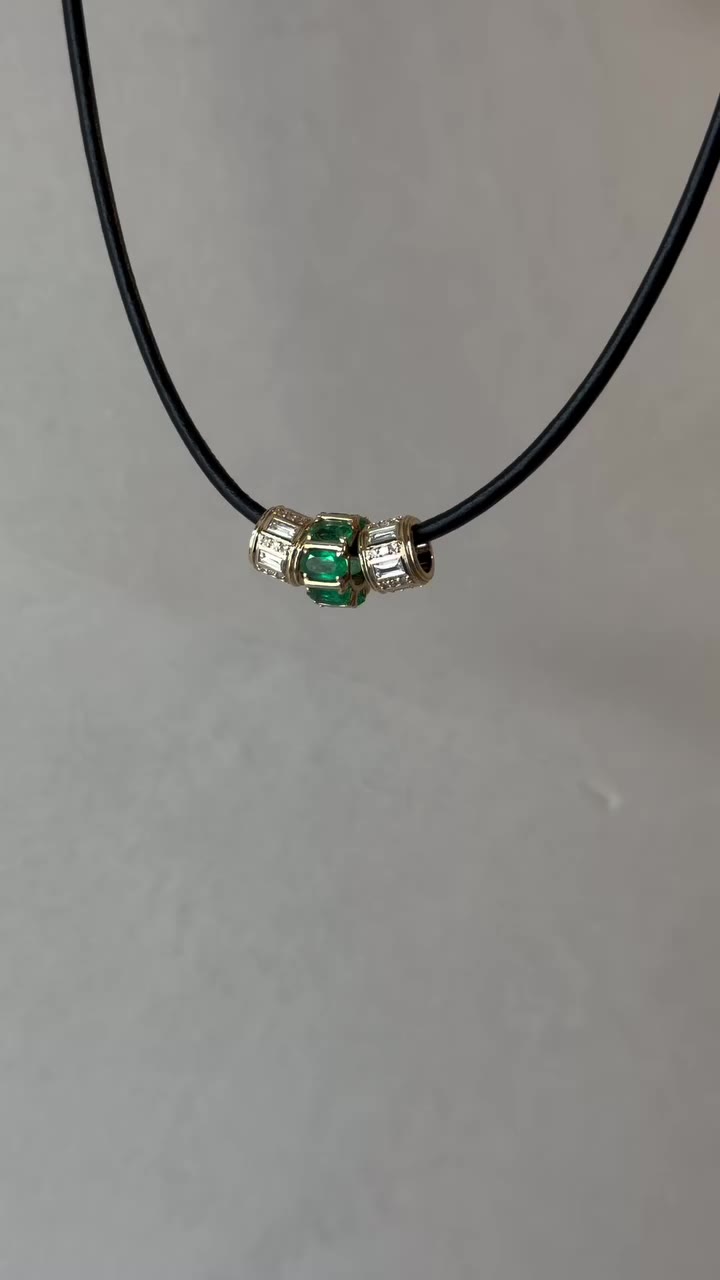 Layer up for Fall with moody charms & bold chains 💚 #neckmess #jewelryaddict…