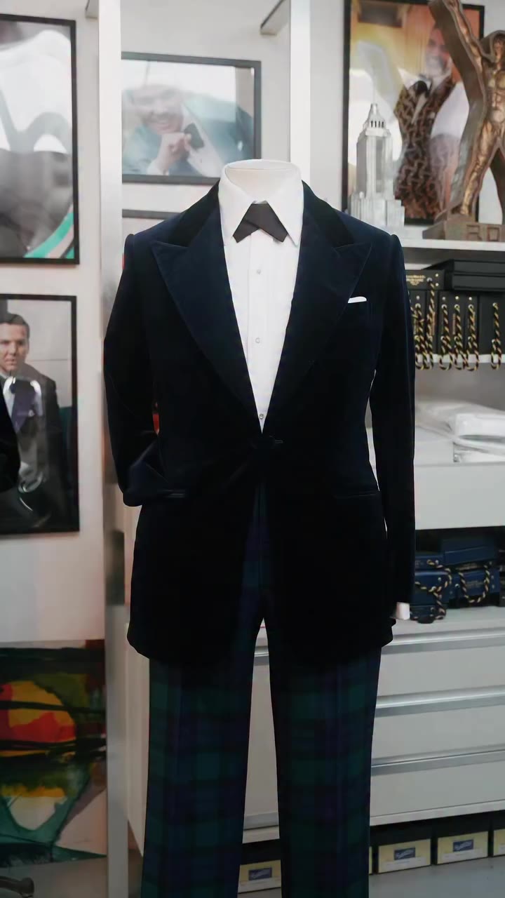 VELVET Let’s talk velvet jackets. If you want to step out on a sartorial limb…