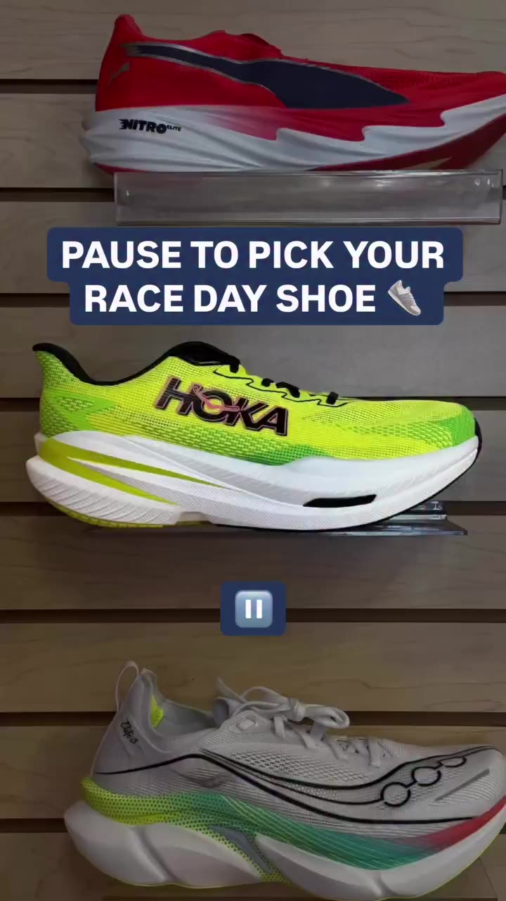 Your race-day shoe has been chosen. No appeals. 🫡
