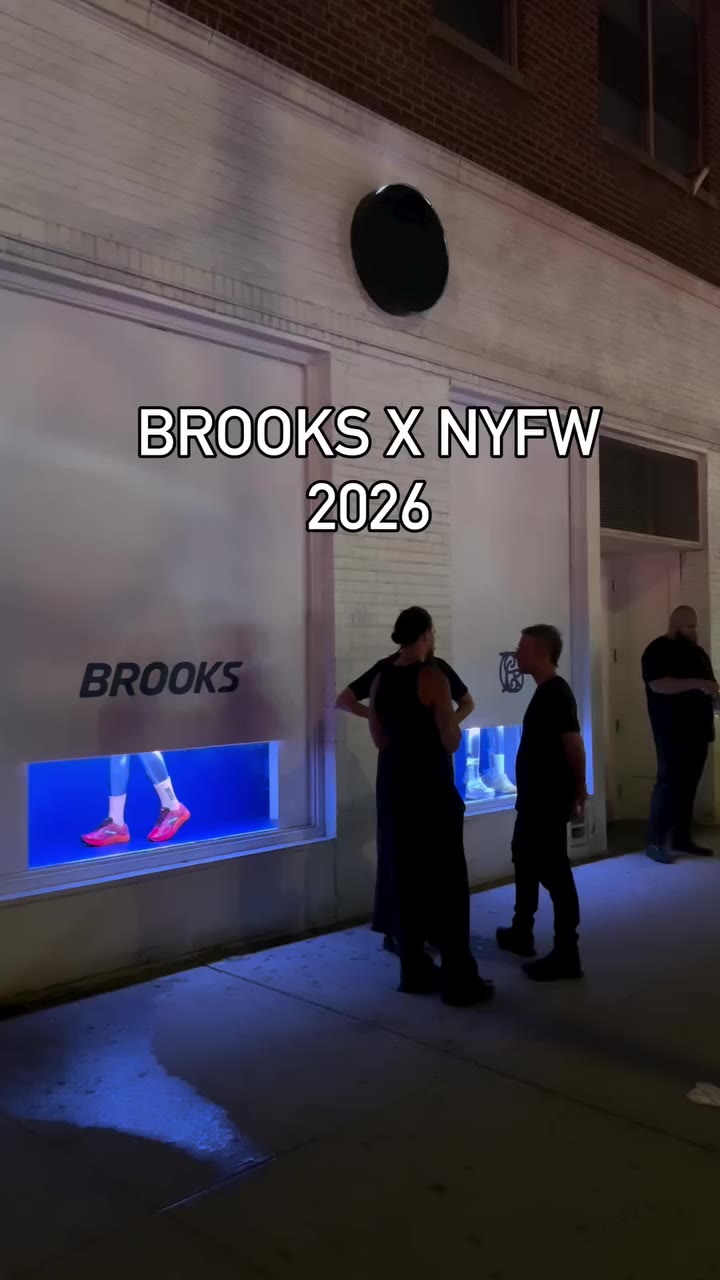 Stopped by the @brooksrunning x New York Fashion Week event this evening …