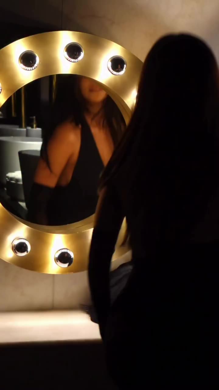 Everyone’s favorite...getting ready with the new @jeanpaulgaultier #LaFavorite…