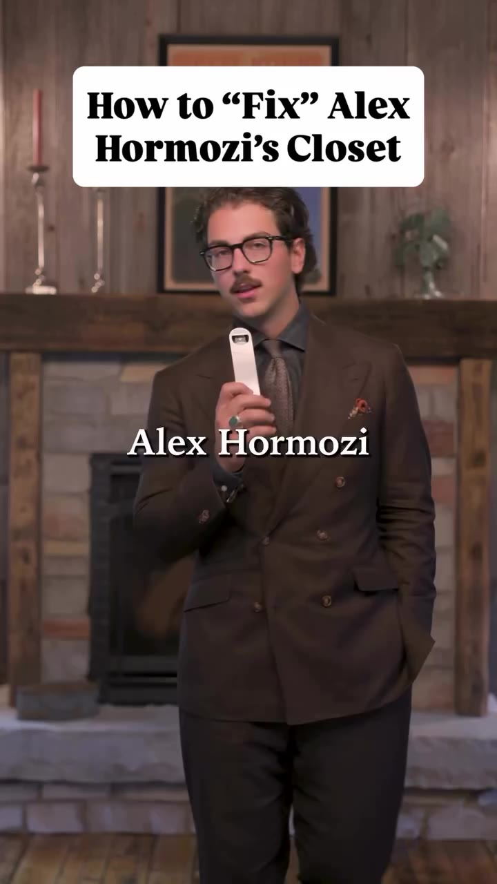 Or we just go full Steve Jobs with 20 sets of the same outfit and call it a…