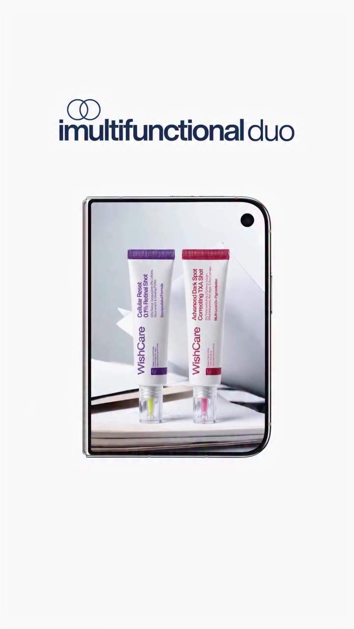 Your ultimate multifunctional duo for dark spots and firm skin. [wishcare…