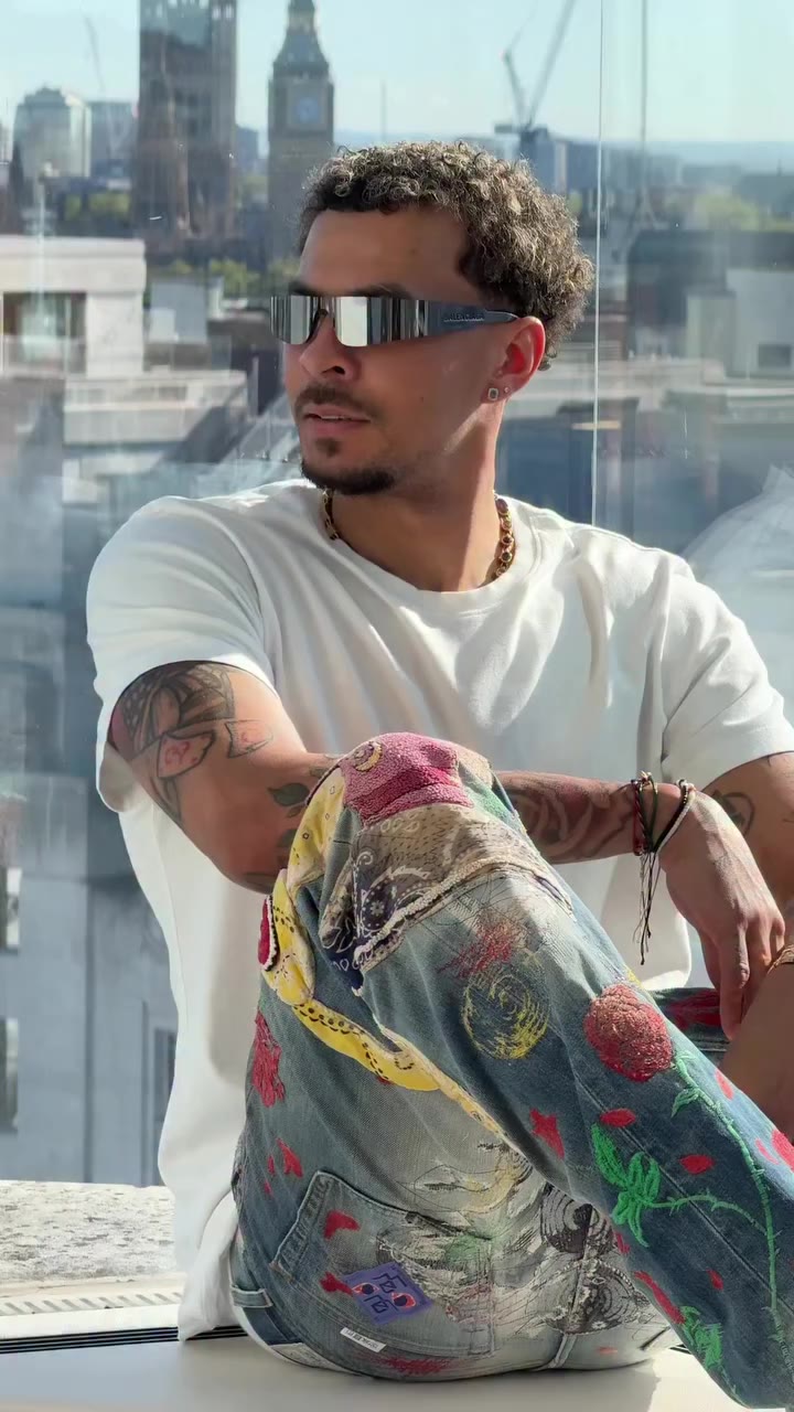 Dele Alli in our Atelier Powder Collection 👀🔥