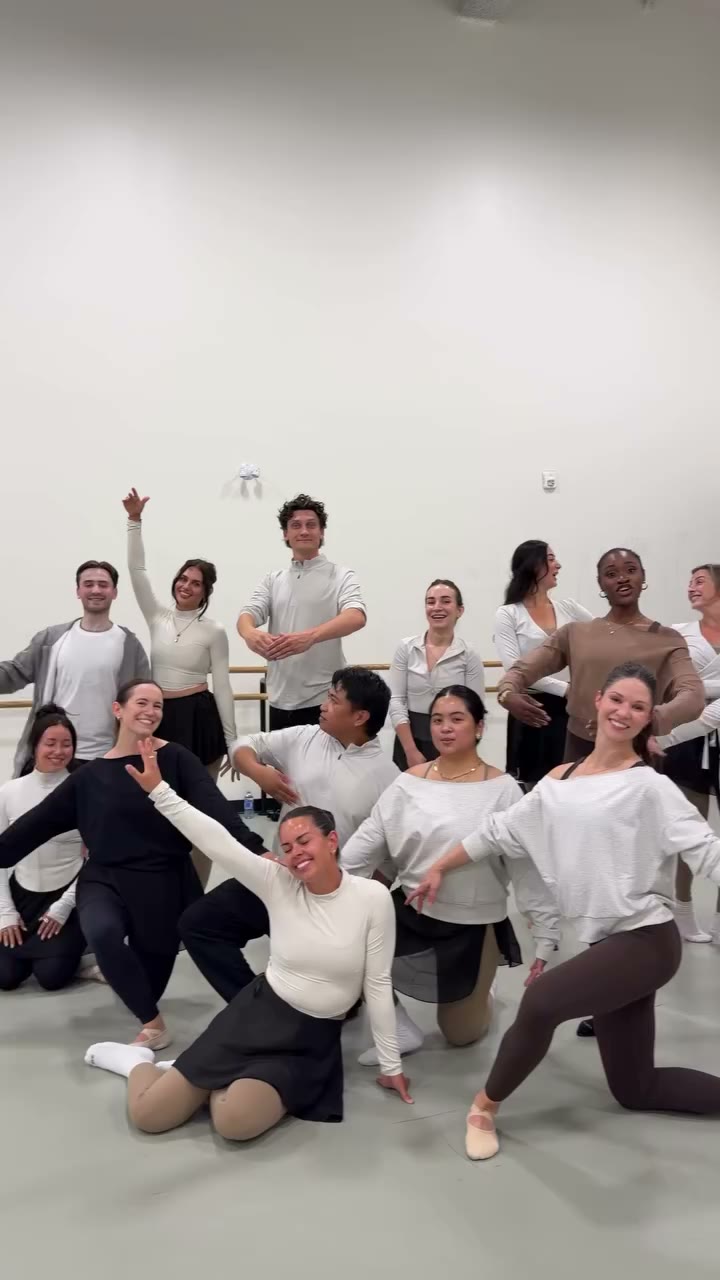 In the studio with @rwballet 🩰 We joined the RWB to celebrate the upcoming…