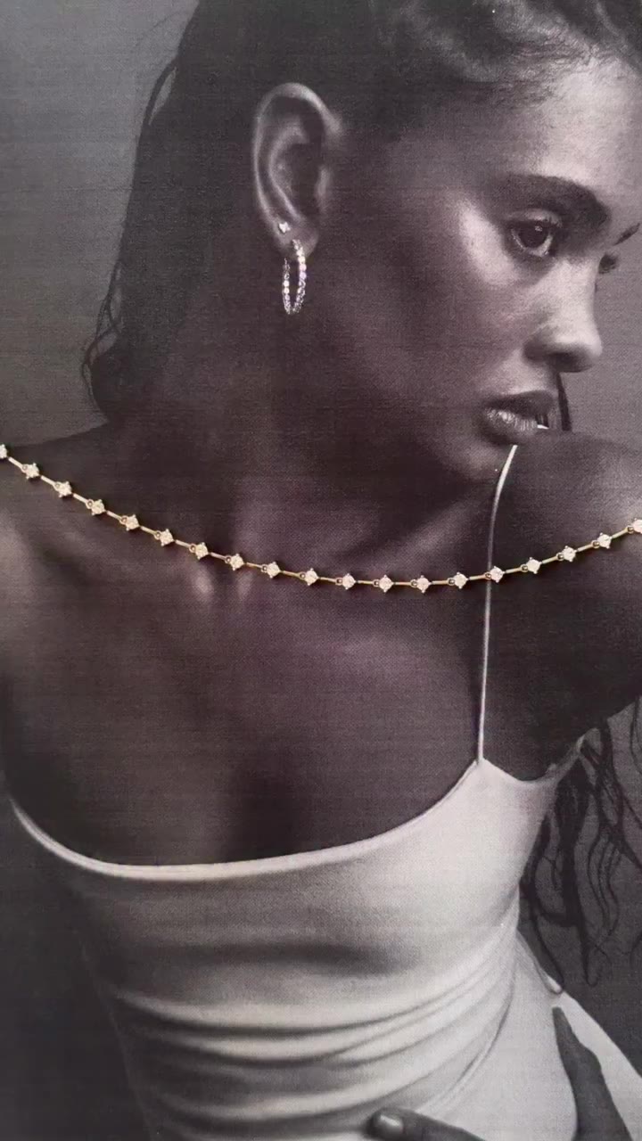 Playing favorites is encouraged. Our tennis necklace lineup, now 25% off.