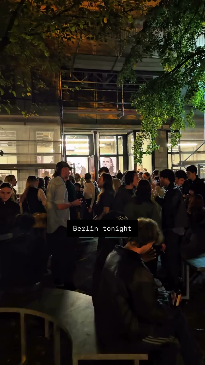 Berlin tonight🔥 Berlin Art Week Featured Night at @platte.berlin…