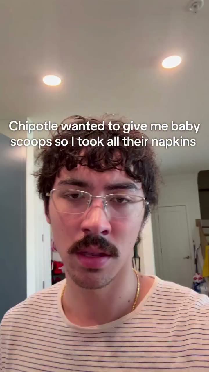 Chipotle we need to do better and stop with the baby scoops please #Chipotle