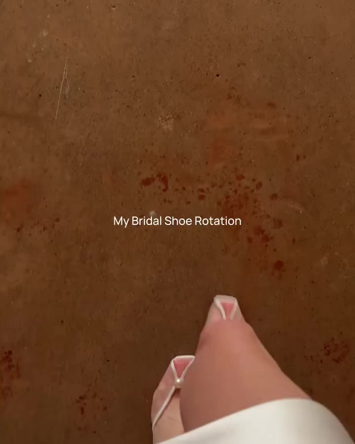 Shoe I'm wearing to each bridal party! Which style is your fav x