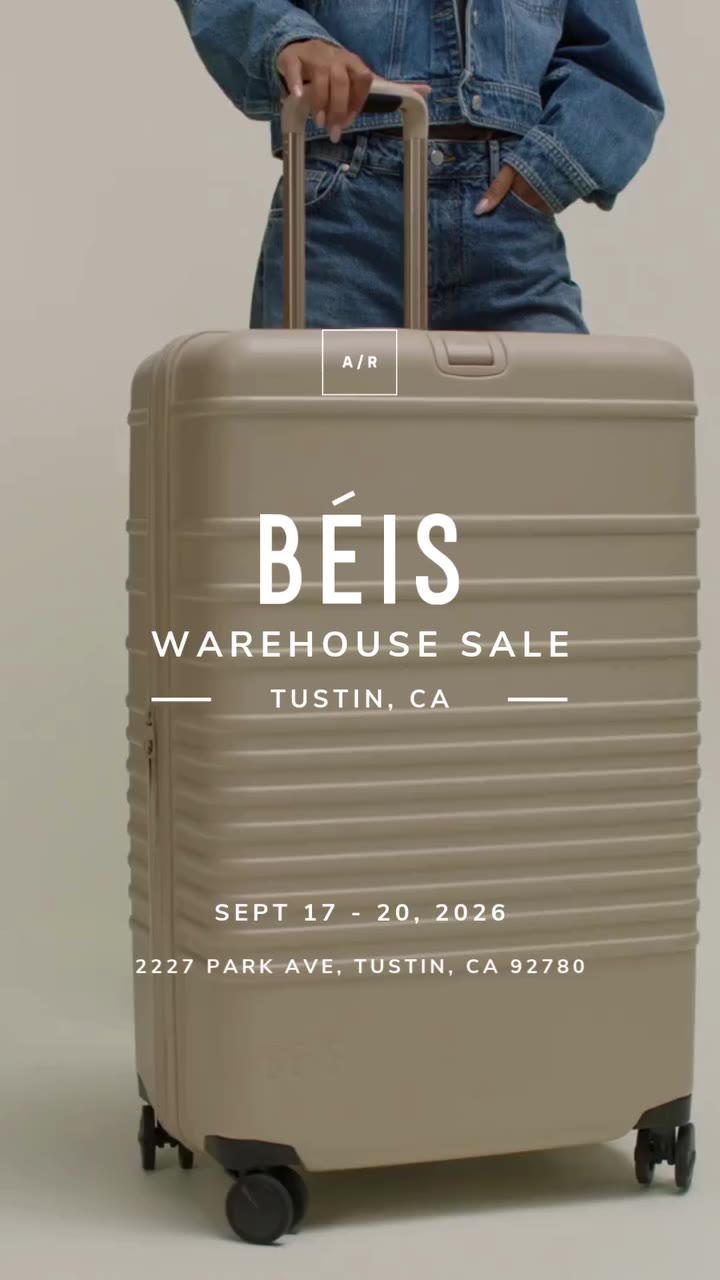 The BÉIS Warehouse Sale is coming to Alternative Retail in Tustin, CA. Shop up…