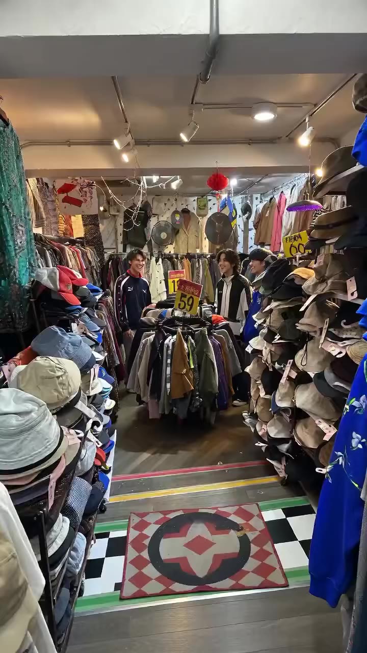 只不過揀到幾件運動外套姐，使唔使係度笑得咁大聲吖，美之仲有大把靚嘢 #運動外套 #日本製 #vintagestyle #日系古著