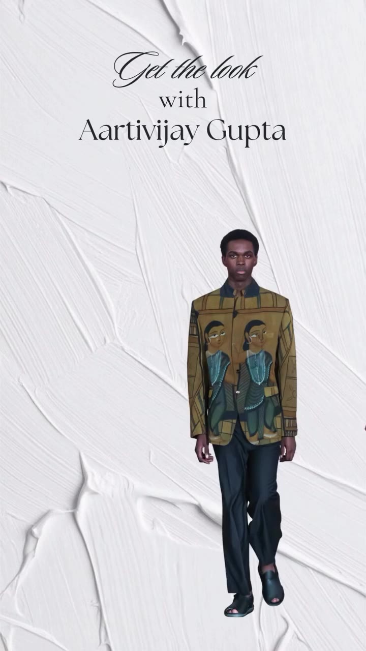 Aartivijay Gupta brings her signature artistic prints, distinctive silhouettes…