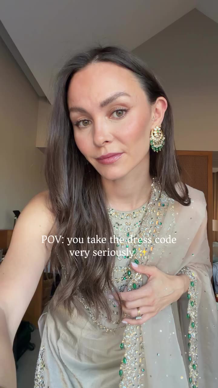 Quite possibly the most beautiful look I’ve ever worn 🥹 Thank you…